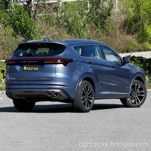 Китай поставщики Chery Jetour x70 Электроэлектрический автомобиль Высокоскоростной взрослый 5 сидений внедорожники автомобильные автомобили Новые бензиновые автомобили бензиновые нефтяные автомобили